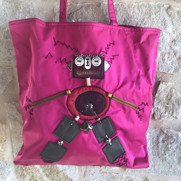 prada robot tote